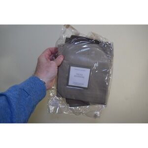 Y2K Restoration Hardware SIENA Standard Pillow Linen Sham FLAX Brown Tan NOS NEW